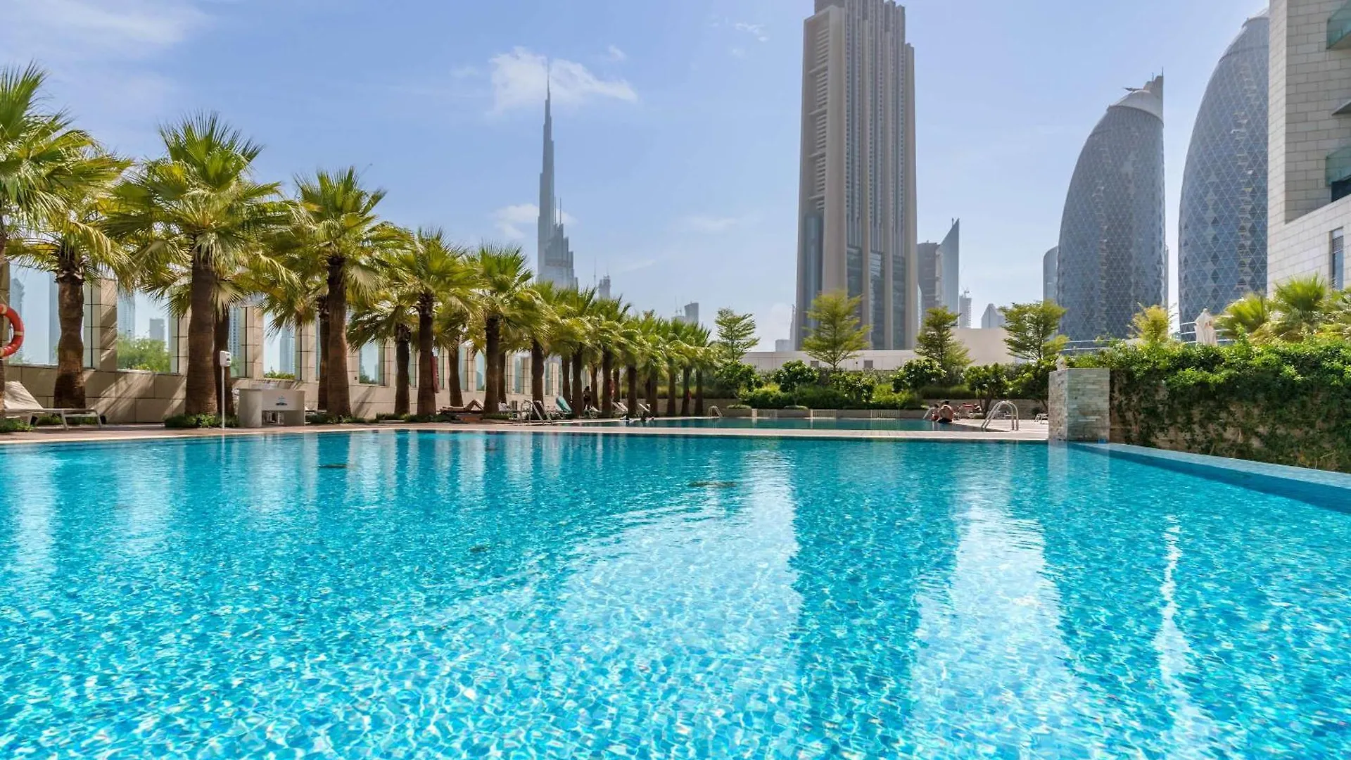 Appartamento Silkhaus Great View Studio With Balcony In Burj Daman Dubai
