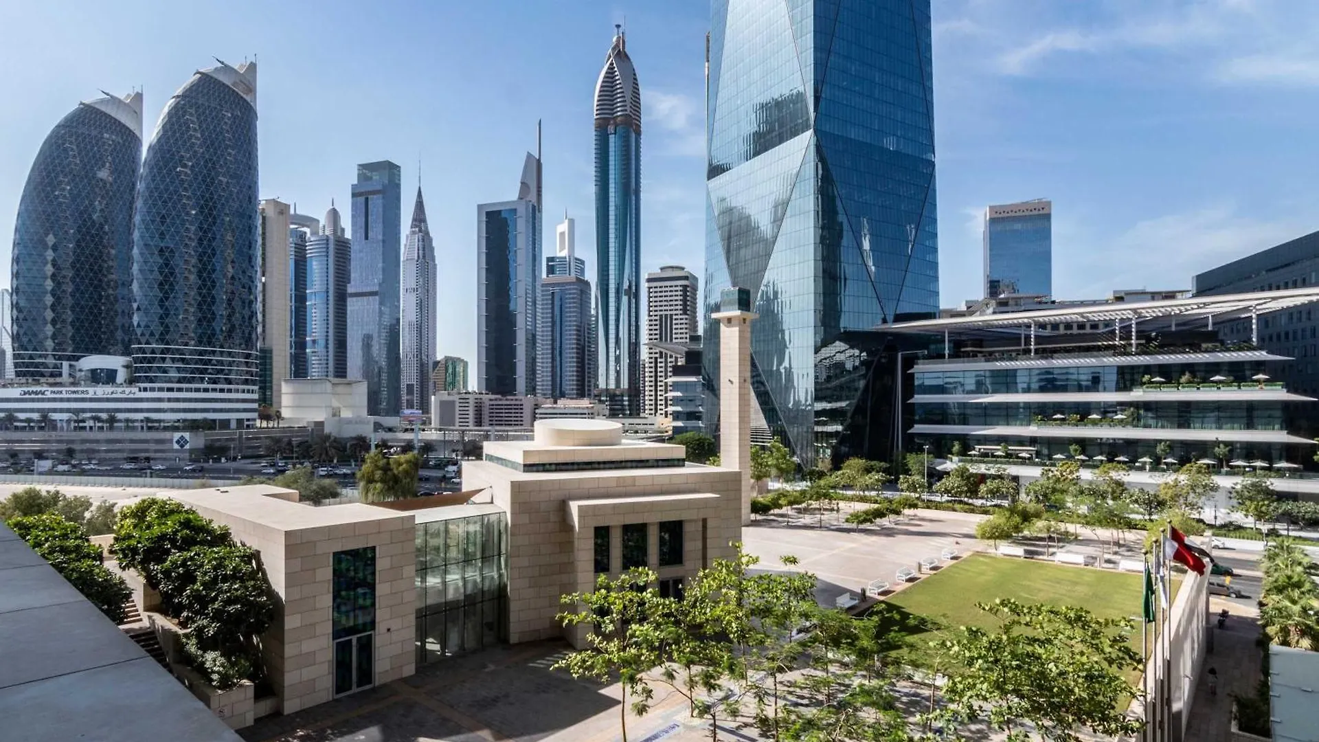 Silkhaus Great View Studio With Balcony In Burj Daman Dubai Appartamento